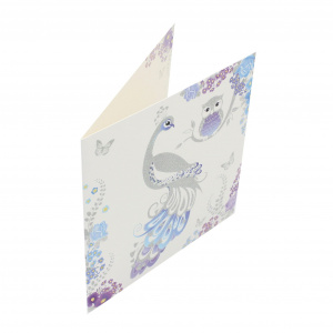 Felicitare Premium Shimmering Birds - Img 1