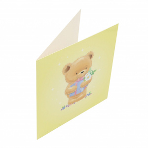 Felicitare Premium Shimmering Teddy - Img 1