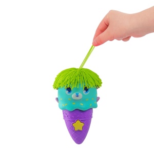 Figurină Funky Paws, Panda Zmeură Albastră - Interactivă și Extensibilă