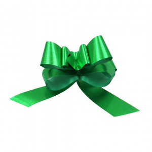 Fundă flower lucioasă autoformare culoarea verde