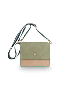 Geantă verde crossbody, 19x6x16 cm, colecția UNI, Pip Studio