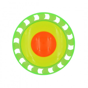 Jucarie disc zburator 16.5 cm verde