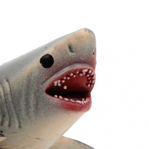 Jucărie elastică Blacktip Reef Shark gri - Img 2