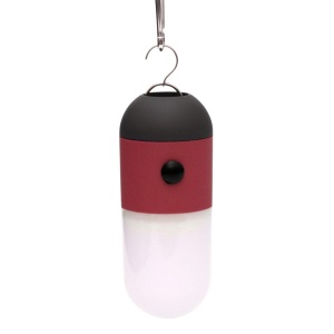 Lampă camping cu 3 intensităti de lumină, 8 x LED, Redcliffs, culoare grena