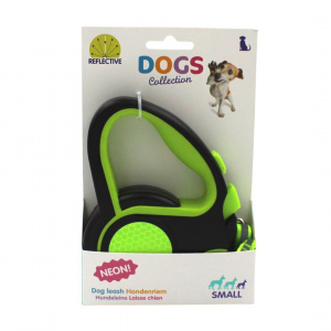 Lesă verde neon 2,5m pentru câini - Img 1