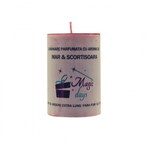 Lumânare parfumată Magic Days măr & scorțișoară 7.5cm - Img 2