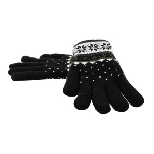 Mănuși damă, Antonio, căptușeală interioară de pluș, culoare negru, one size