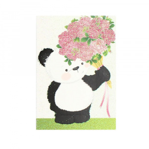 Mini felicitare Rose Panda - Img 2