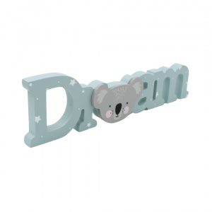 Obiect decorativ Dream din lemn 29x8 cm