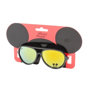 Ochelari de soare pentru copii, Mickey Mouse, protecție 100% UV, negru