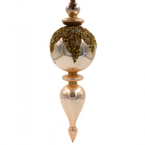 Ornament Decoris - Glob elegant rose 29cm