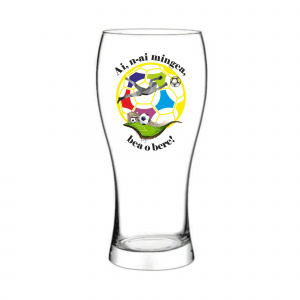 Pahar bere Ai n-ai mingea bea o bere!
