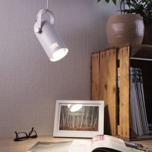 Pendul Neordic Lavea pentru plante, max. 1x15W, bec E27, culoare alb, 230V, din metal