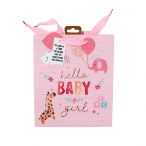 Punga cadou SDE M BABY GIRL roz