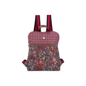 Rucsac Finlee damă, Pip Studio, Red, 28x11x36 cm, colecția Tutti i Fiori
