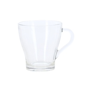 Set 4 căni pentru cafea, 300 ml, Excellent Houseware, din sticlă