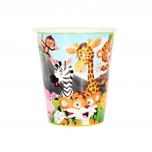 Set 8 pahare 260 ml Jungle
