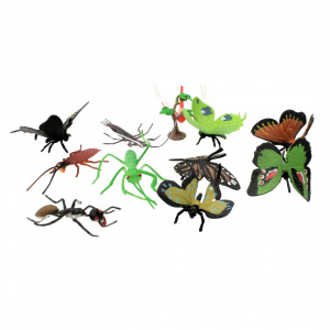 Set diverse figurine insecte Insects