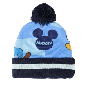 Set pentru copii, cu căciulă și mănuși, personaj Mickey Mouse, Cerda, one size