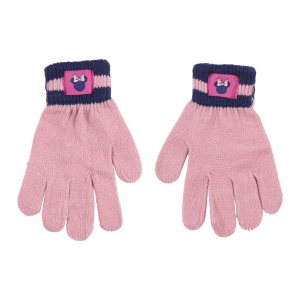 Set pentru copii, cu căciulă și mănuși, personaj Minnie Mouse, Cerda, one size