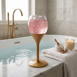 Shower Gel, Bath Gift, LET'S CELEBRATE, Accentra, Tea Rose & Velvet, 240 ml