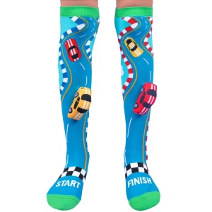Șosete lungi colorate Madmia pentru băieți Racing cars 6-99 ani