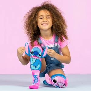 Șosete lungi colorate Madmia unisex fantasy Stitch 3-5 ani