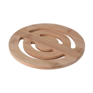 Suport din Bambus pentru Vase Fierbinți – Rotund, 20x1 cm, Excellent Houseware