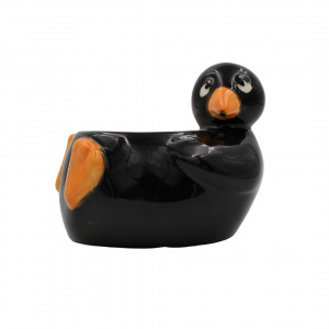 Suport ou din ceramică pinguin negru - Img 4