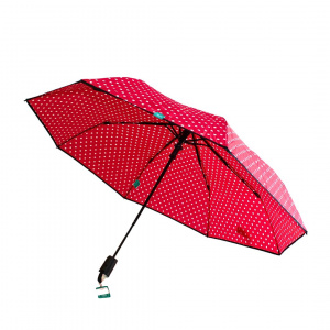 Umbrelă mini Perletti roșie pentru doamne - Img 1