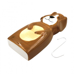 Umidificator pentru calorifer, cățelușul cuminte cu agățătoare