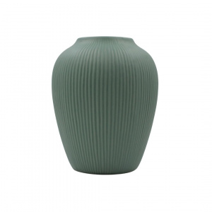 Vază decorativă ceramică verde 14x14x17cm