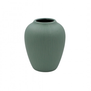 Vază decorativă ceramică verde 14x14x17cm