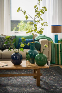 Vaza decorativă, din metal, Green, 23cm, Pip Studio