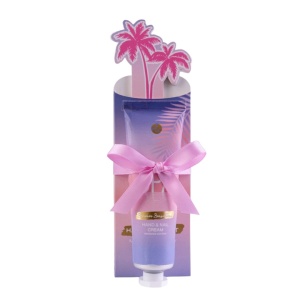 Set îngrijire mâini SUMMER SPA în ambalaj cadou roz, cremă pentru mâini și unghii 30 ml si pilă de unghii