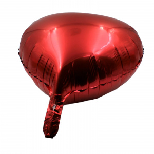 Balon roșu sub formă de inimă - Img 4