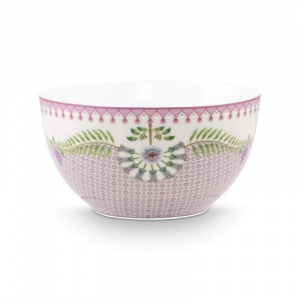Bol din porțelan, Pip Studio, Lilac, 15cm, colecția Lily&Lotus - Img 1