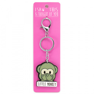 Breloc cu mesaj - Cheeky Monkey - Img 1