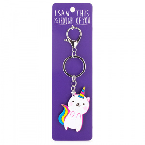 Breloc cu mesaj - Puppy unicorn - Img 1