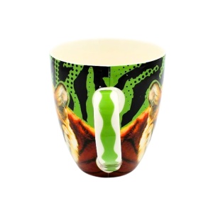 Cană din ceramică, Deluxebase, imprimeu tigru, 440 ml, colecția Animug