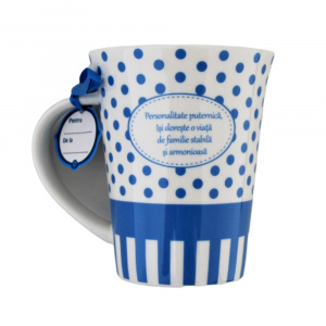 Cana din portelan personalizata Andrei