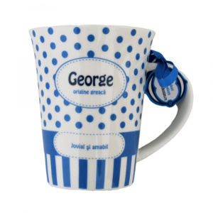 Cană din porțelan personalizată George