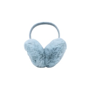 Căști pufoase pentru urechi Antonio, 94 g, Ø 14 cm, circumferință 44 cm, bleu