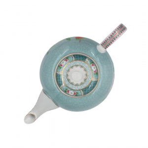 Ceainic din porțelan, Pip Studio, Bleu, 1.6l, colecția Blushing Birds - Img 5