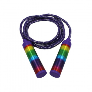 Coardă mov pentru sărituri 210 cm