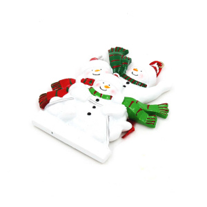 Decorațiune cu magnet - Frosty the Snowman & family