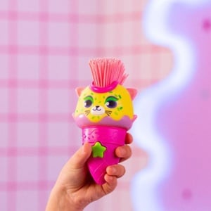 Figurină Funky Paws, Pisica Lămâie - Interactivă și Extensibilă