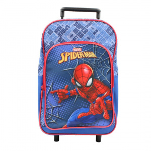 Ghiozdan cu troller Spiderman 36 cm - Img 1