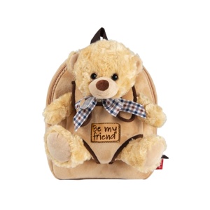 Ghiozdan grădiniță, Perletti, model Ursulețul Belly, 27 cm, colecția Perletti Toys