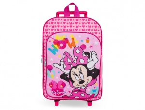 Ghiozdan troller, Perletti, model Minnie Mouse, 36 cm, colecția Minnie - Img 3